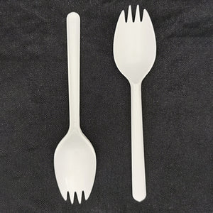 6" Cornstarch Bio-Plastic Spork