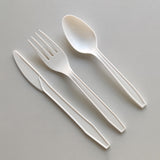 6" Cornstarch Bio-Plastic cutlery