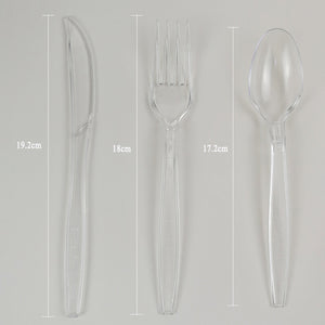 7" PS Material          Plastic cutlery
