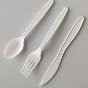 7" Biodegradable PLA Cutlery